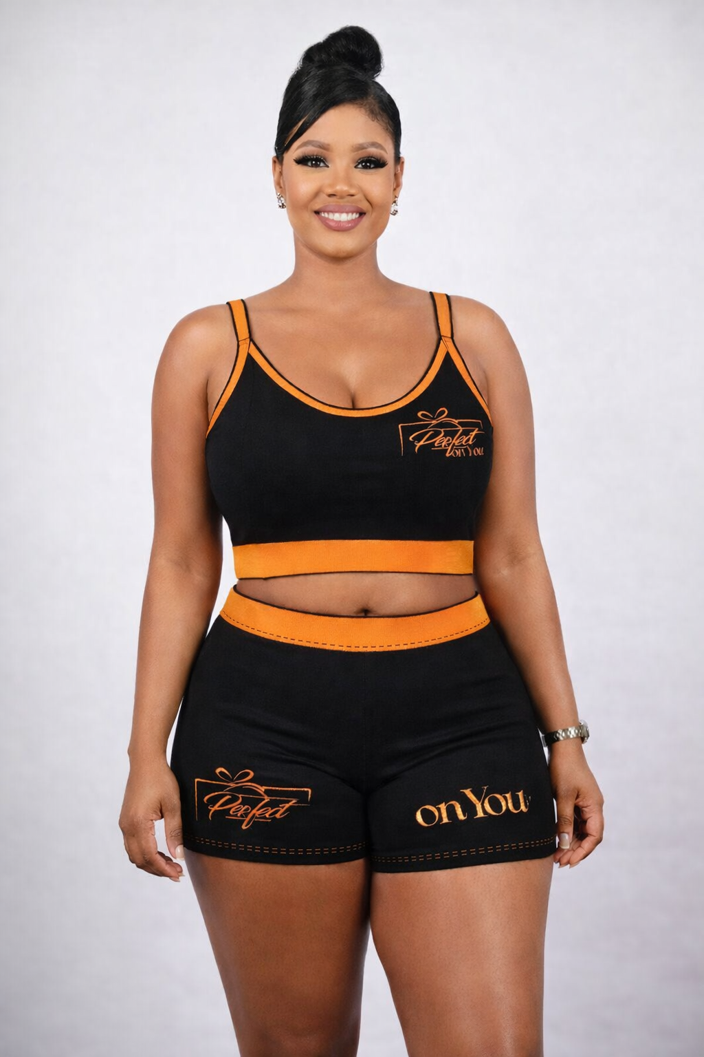 Perfect On You™ Women’s Activewear Set – Sports Bra & Performance Shorts - Image 3
