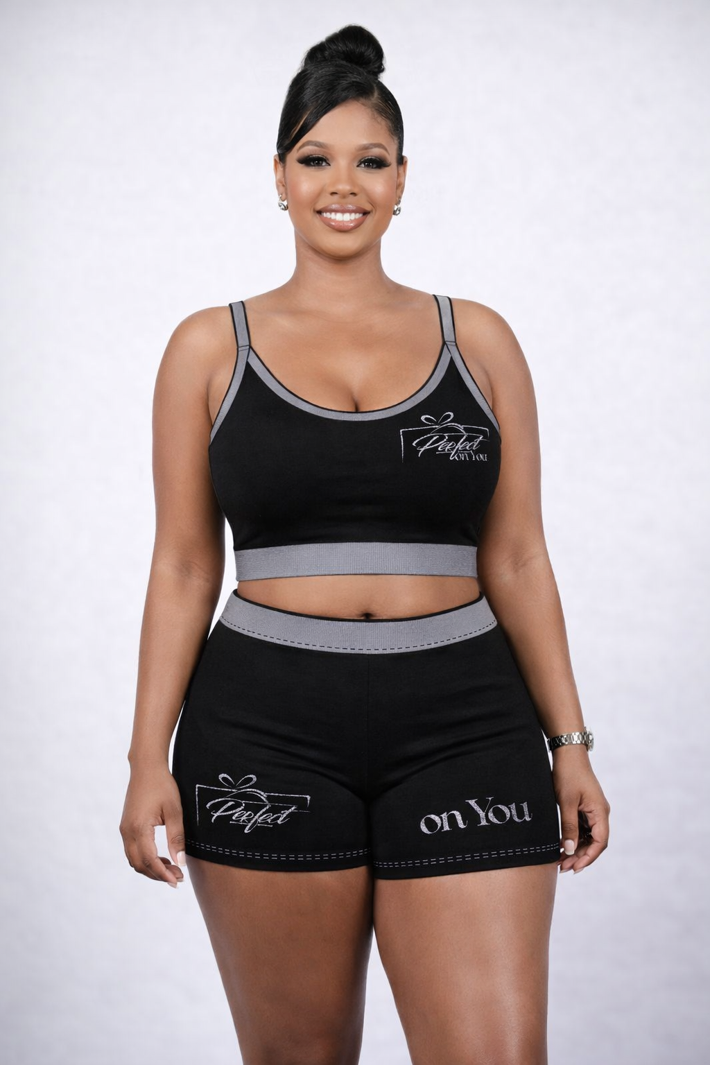 Perfect On You™ Women’s Activewear Set – Sports Bra & Performance Shorts - Image 4