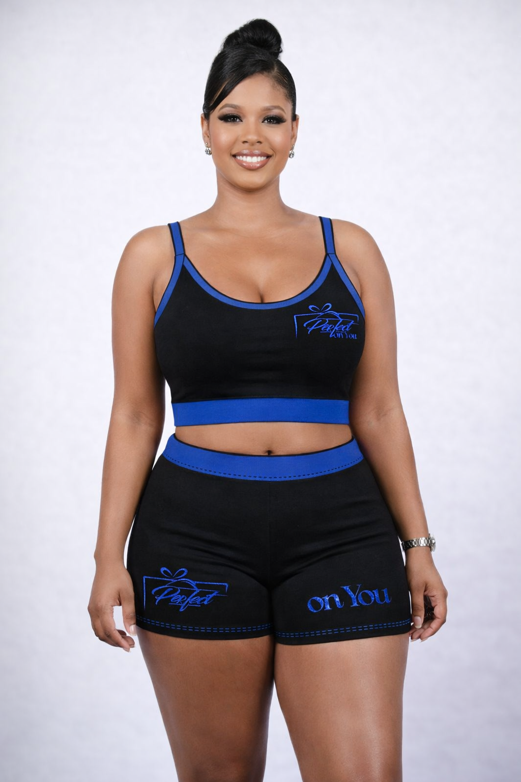 Perfect On You™ Women’s Activewear Set – Sports Bra & Performance Shorts - Image 5